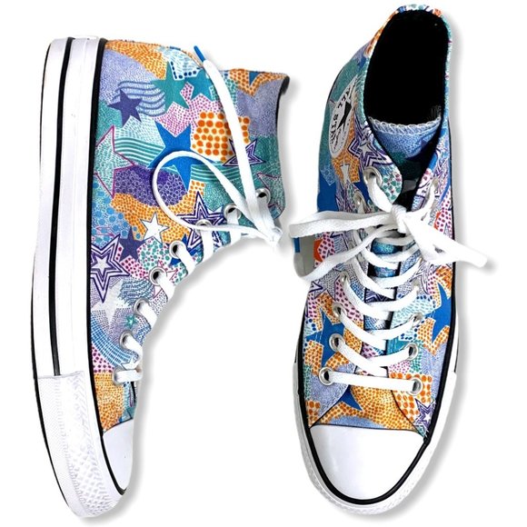 🚨SOLD🚨NEW Converse CTAS Mosaic High Top Sneakers - Picture 3 of 10